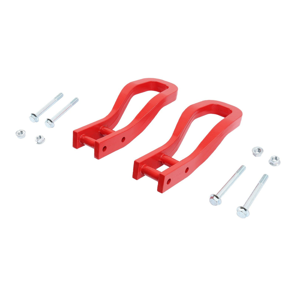 Pair Red Tow Hooks Kit #84513877 For Chevrolet Silverado 2500 HD 3500 HD 20-2026