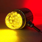 2X Amber/Red Light Clear Lens 17 LED Watermelon Light Fit Kenworth T800 W900