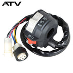 For Yamaha MOTO-4 YFM 225 250 350 Left Handlebar Kill Switch Start Off Headlight