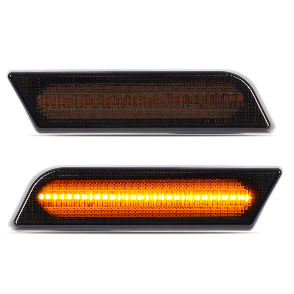 2X LED Front Side Marker Lights For Ford Transit Connect 10-13 #9T1Z-15A201-A