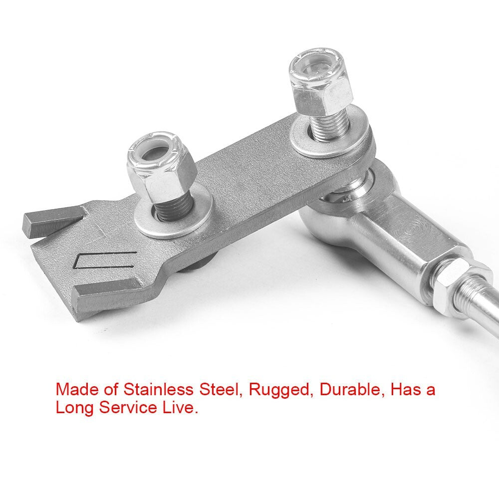 Stainless Steel Transfer Case Linkage Kit For 86-01 Jeep Cherokee XJ Comanche MJ