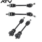 Front & Rear Complete CV Axles For Arctic Cat 650 4X4 H1 2006-2011 Left & Right