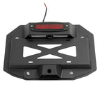 New For Jeep Wrangler JK 2007-2018 Spare Tire License Plate w/Third Brake Light