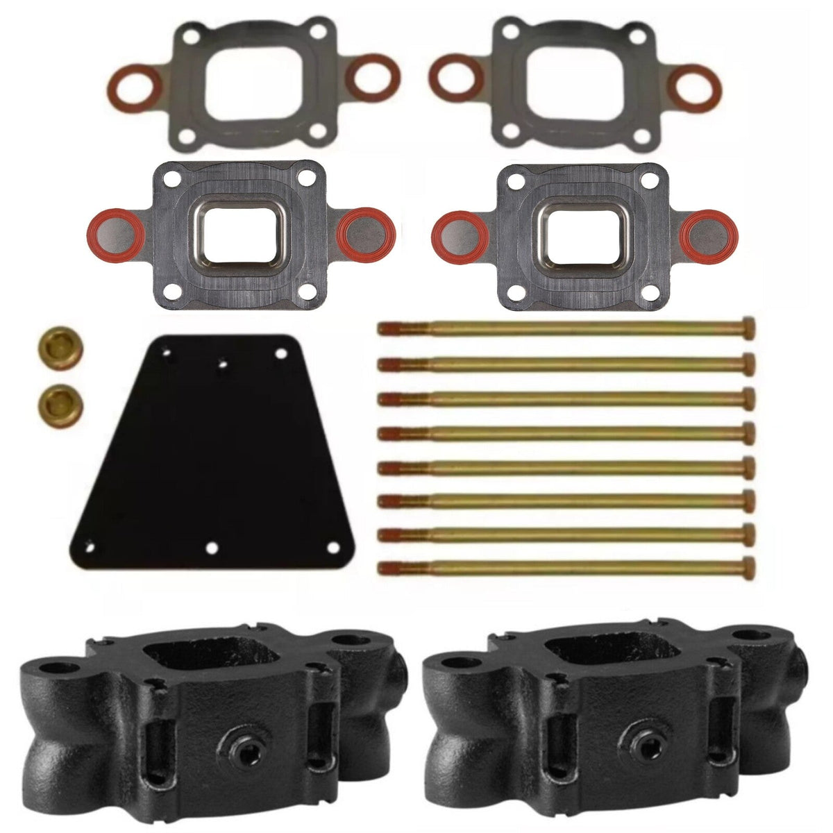 3" Mercruiser Manifold Dry Joint Closed Spacer Kit Replace 864929A4 27-864549A02