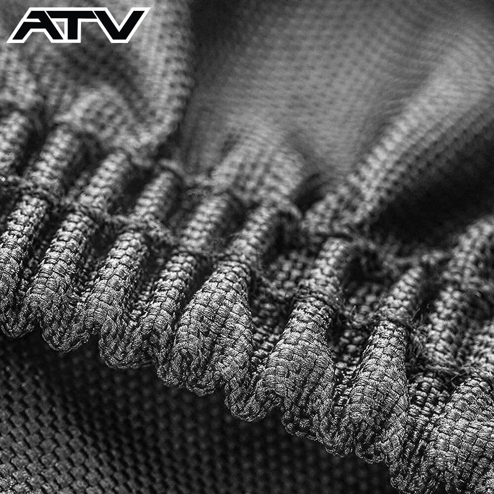 ATV Cover Heavy Duty Marine Grade Fabric Quad Cover For Kawasaki Premium Black