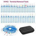 41x Pin Extractor Terminal Ejector Connector Removal Tool w/ Protective Bag