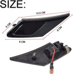 2x Smoked LED Side Marker Turn Signal Lights For Subaru BRZ Scion FRS 86 Toyota