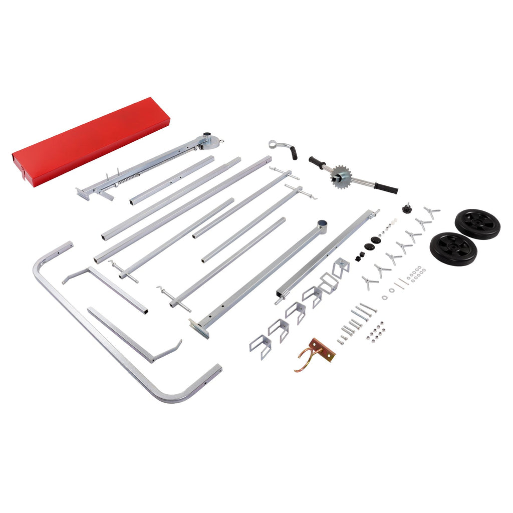 Paint Rack Rotating Parts Work Stand Painting Repair For AutoBody Door Bumper