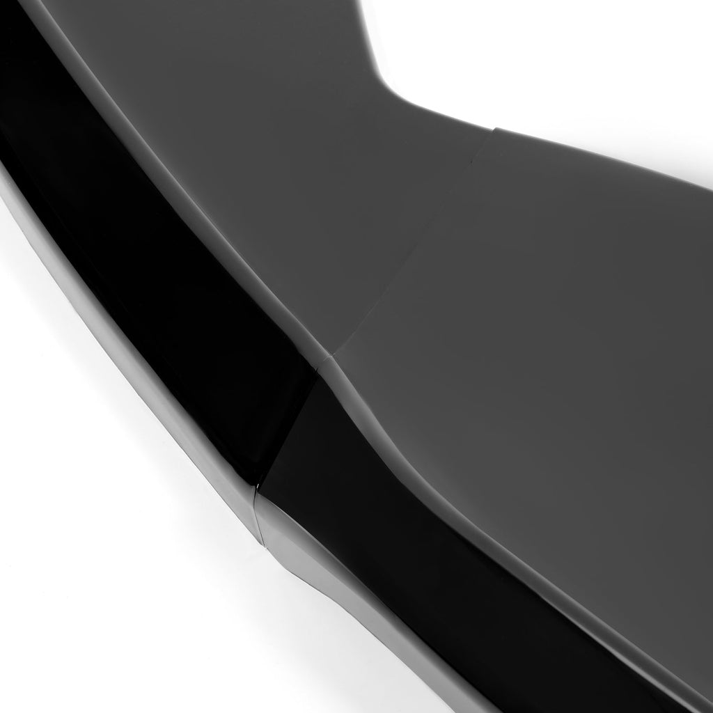 For Tesla Model X 2016-2020 Front Bumper Lip Body Kit Spoiler Splitter Black