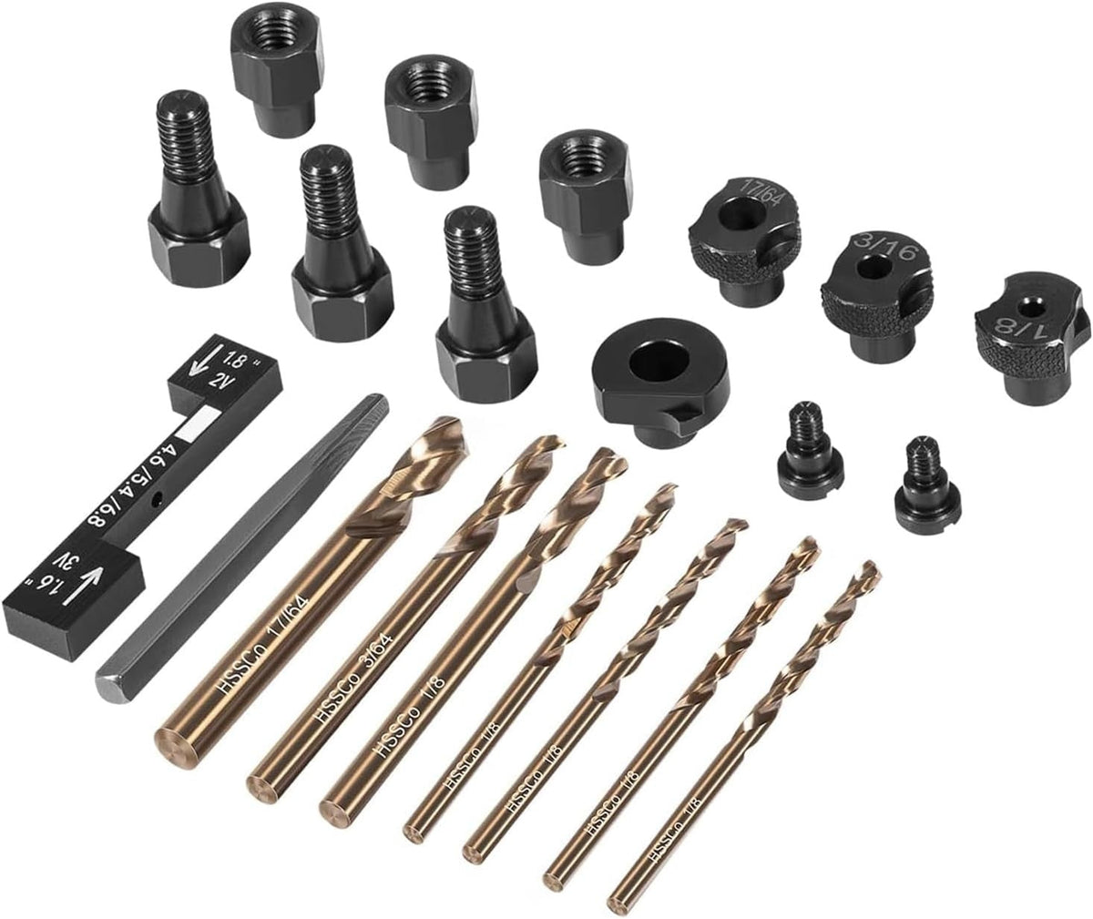 71600 Broken Exhaust Manifold Drill Template for Ford V10 2V 3V 4.6L 5.4L 6.8L