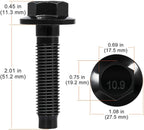 for Ford F5RZ-6A340-B Engine Crankshaft Pulley Bolt fit for Ford Lincoln Mercury