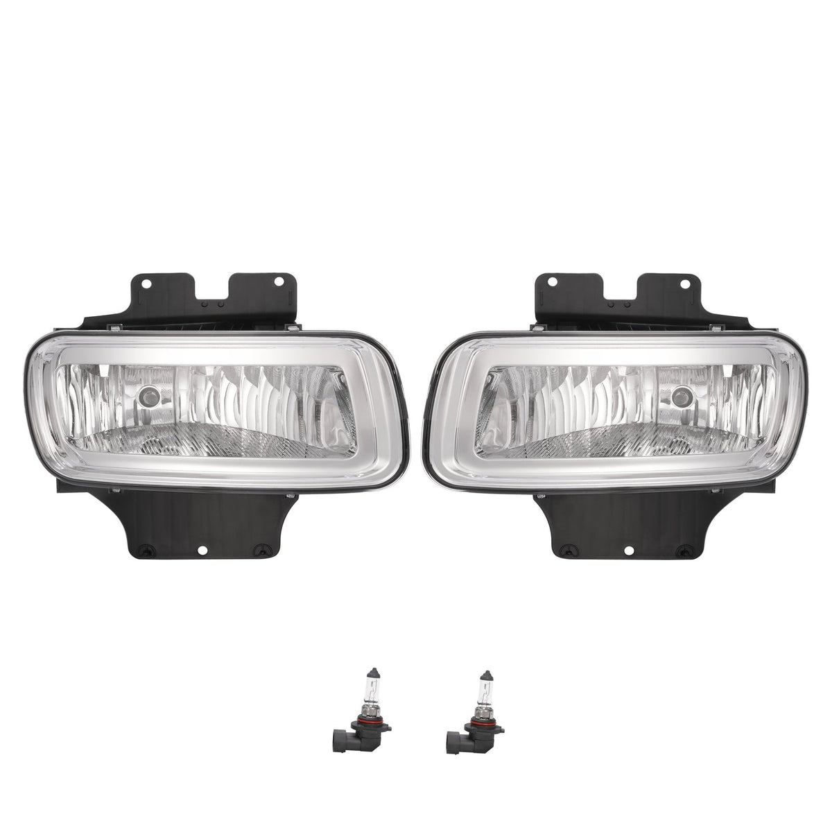 Fog lights For Ford F150 2004 2005 2006 & Lincoln Mark LT 2006 W/ Bulb & Bracket
