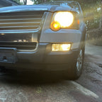 Fog Lights Lamps w/Bulbs+Wiring For Ford Explorer XLT 06-10 & Sport Trac 07-10