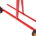 45" Universal Versatile Auto Body Paint Stand for Hoods Doors Fenders and Bumper