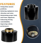 For 1980-1998 Ford F150 F250 F350 2WD 4WD 4.4123R Body Mount Bushing Set Kit
