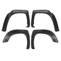 Plastic Set Of Fender Flares Black Kit Front Rear Fits Toyota Tundra 2014-2021