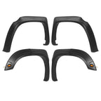 Plastic Set Of Fender Flares Black Kit Front Rear Fits Toyota Tundra 2014-2021
