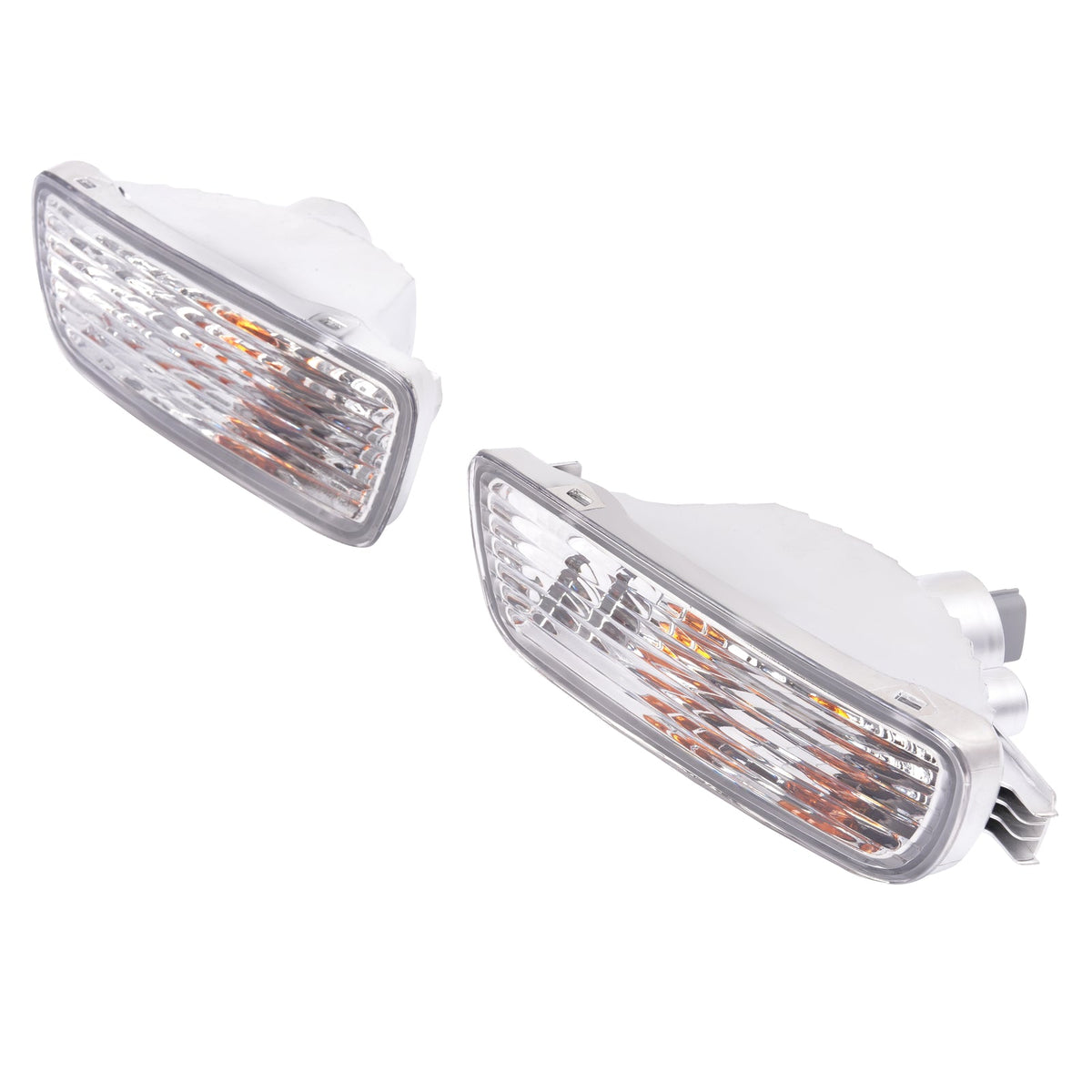 Pair Bumper Turn Signal Lights For Toyota Tacoma 2001-2004 Driver+Passenger Side