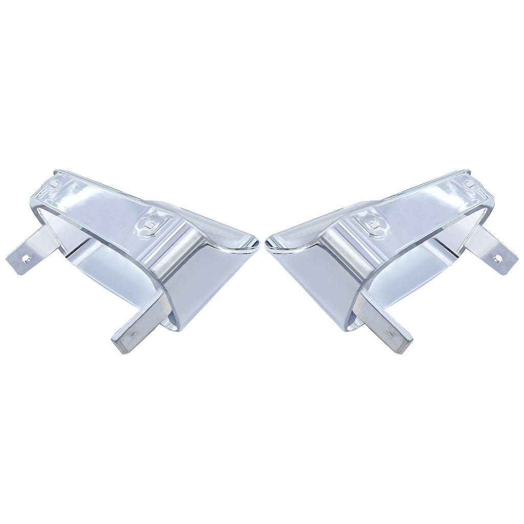 Pair For Chevrolet Camaro Z28 Z-28 1978 1979 1980 1981 Park Light Bezels Chrome
