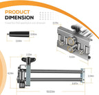 2204 Uni Bender Metal Bending Tool Adjustable Bend Height From 3/8" to 8", 0-90°