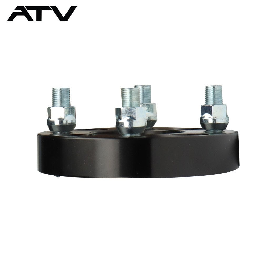4pcs 1" 4x4 Black ATV Wheel Spacers For Golf Cart  GO GO Club Car 4x101.6mm