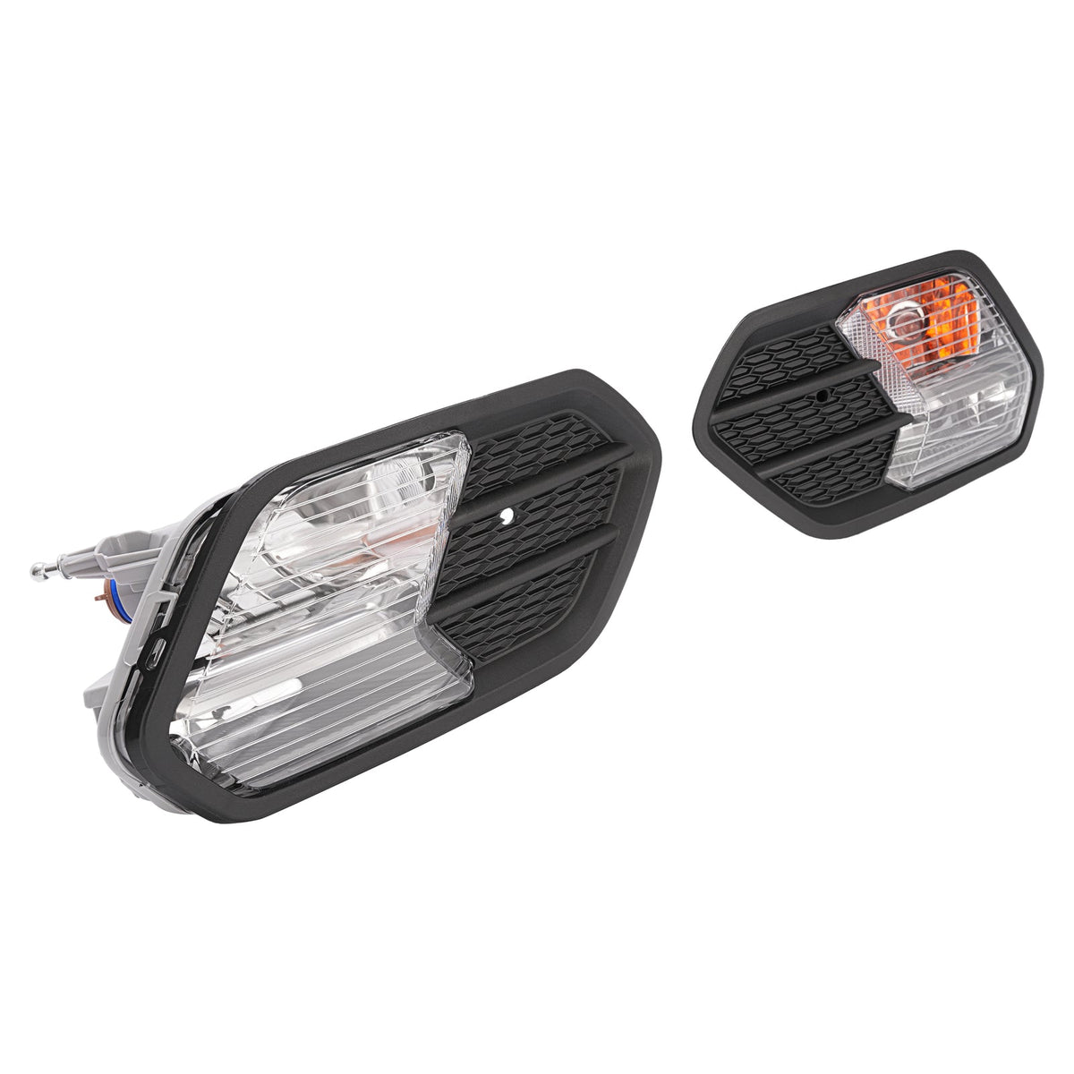 For 2017-2019 Ford Escape Kuga Pair Driving Fog Lights Turn Signal Lamps w/Cover