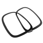 For Mini Cooper S F55 F56 2014-21 Driver & Passenger Tail Light Ring Trim Bezel
