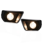 Clear Fog Light For Chevy Colorado 2021-2022 w/Bezel Relay Switch Wire Bulb Pair