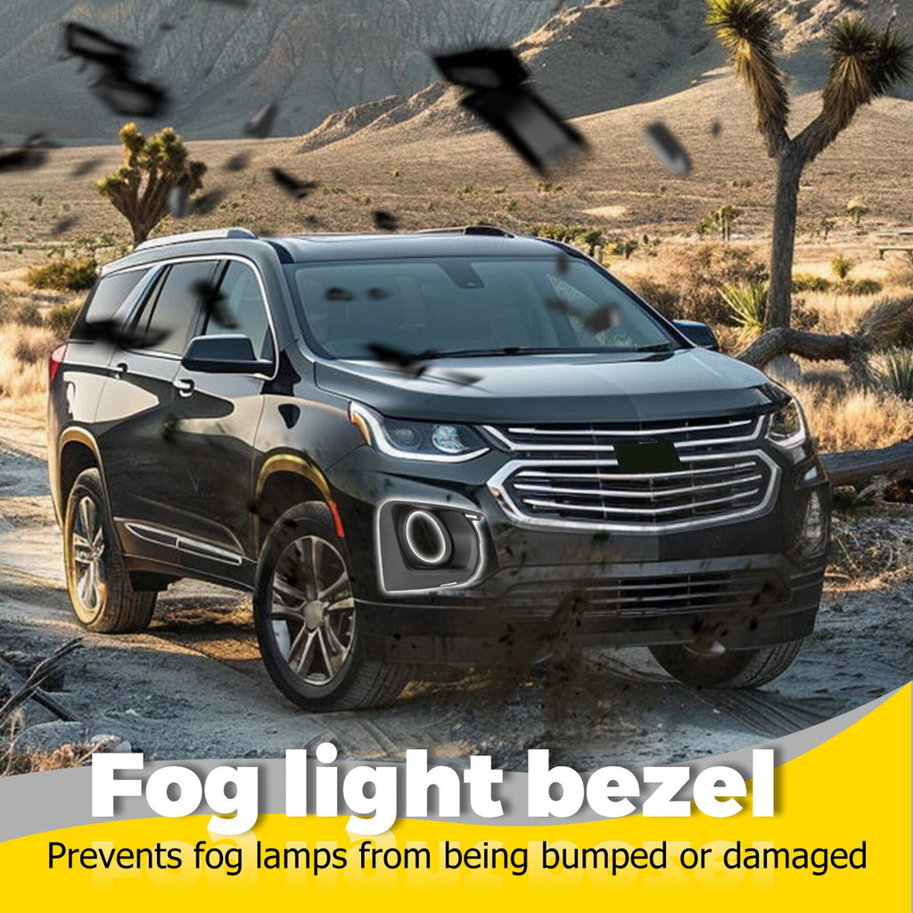 Front Fog Light Bezel Driver & Passenger Side For Chevrolet Traverse 2018-2021
