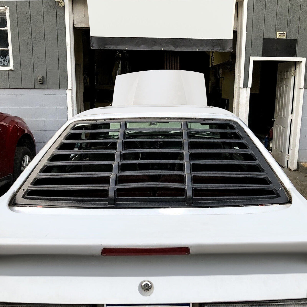 Rear Window Louver For Ford Mustang Fastback 1979-1993 92 Sun Shade Cover ABS