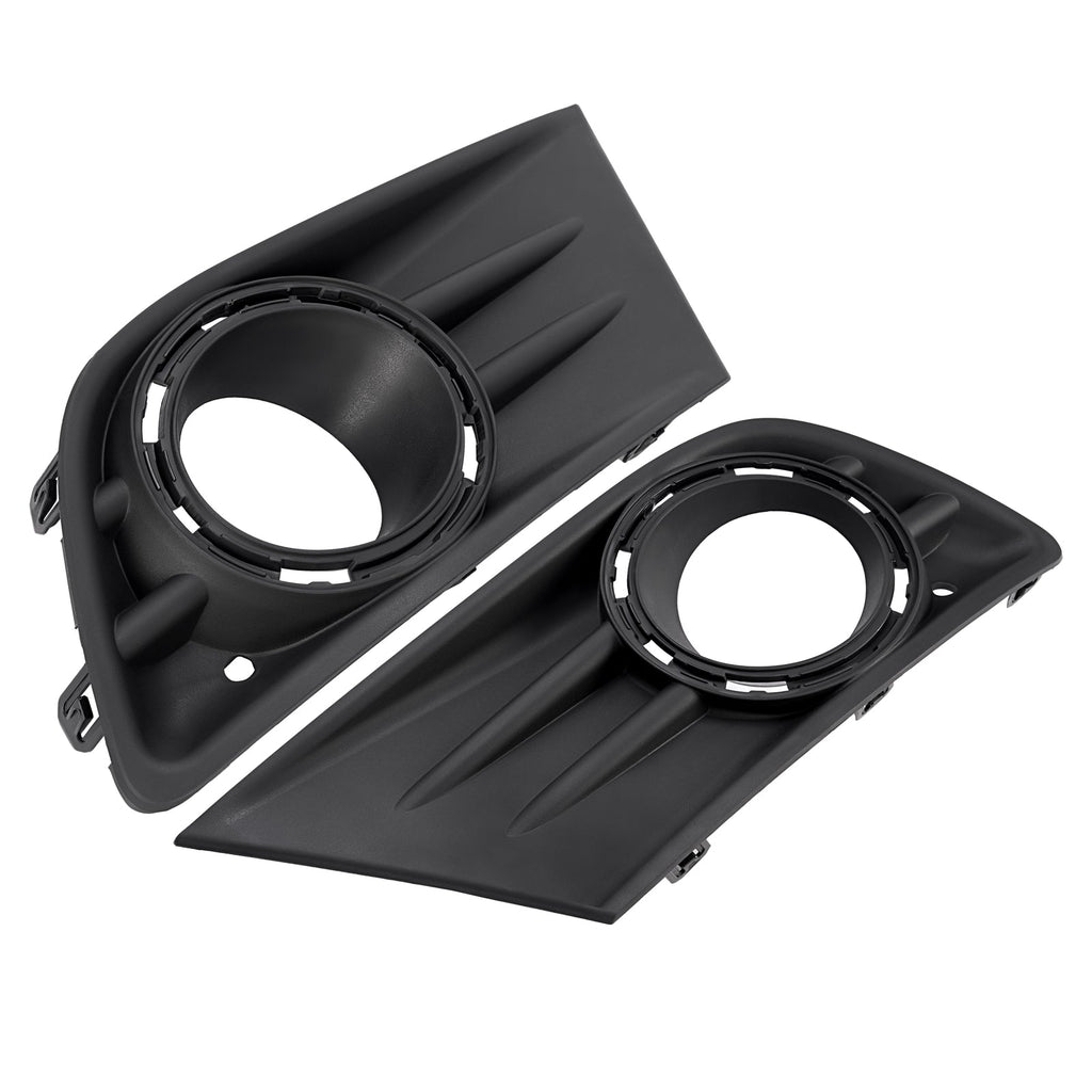 Pair Front Bumper Fog Light Lamp Cover Bezel Trim For Honda Pilot 2012-15 LH+RH