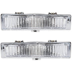 Pair of Front Park and Turn Signal Light Lamps For Chevy Monte Carlo SS 1981-88