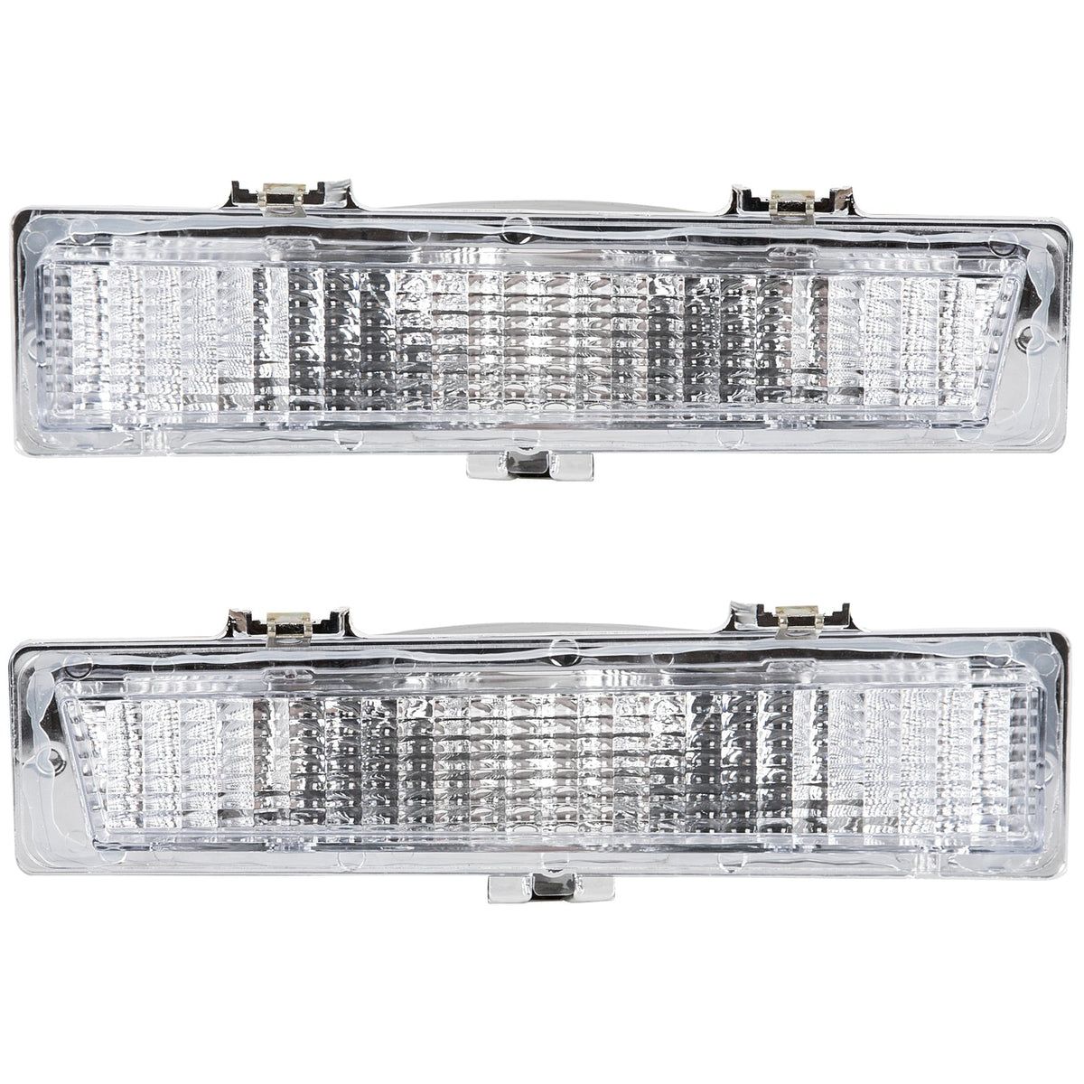 Pair of Front Park and Turn Signal Light Lamps For Chevy Monte Carlo SS 1981-88