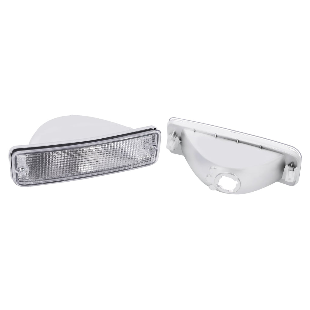 2X Clear Signal Bumper Lights For Toyota Pick-Up Truck 2WD 92-95 #8152089134