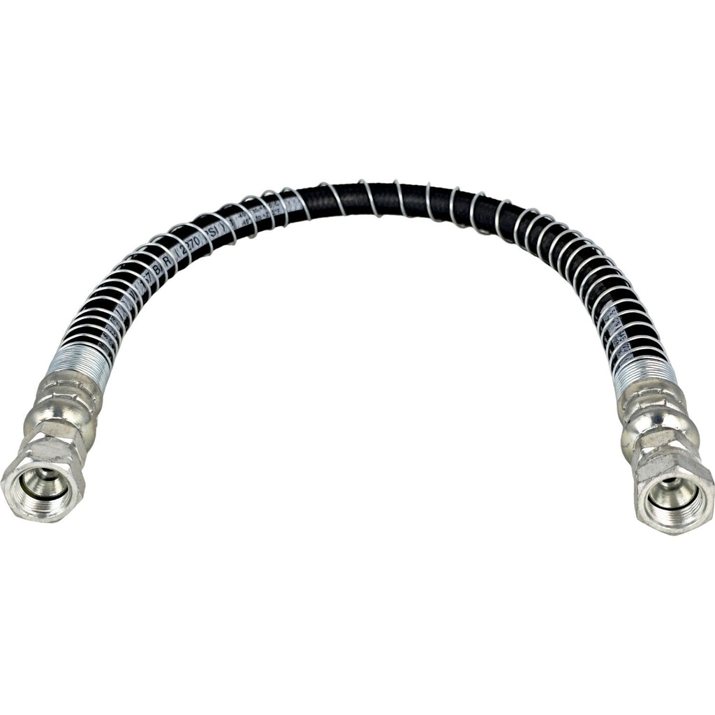24" LPG Hose Crimped Liquid Propane Assembly with Spiral Guard 24 " Length 3/8"
