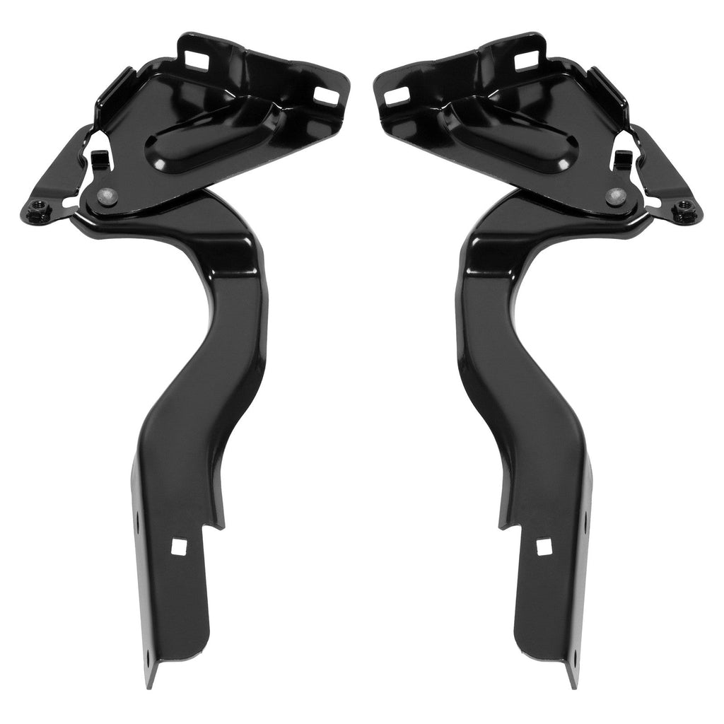 Hood Hinge Set For 2013-2019 Nissan Sentra Driver & Passenger Side LH RH Steel
