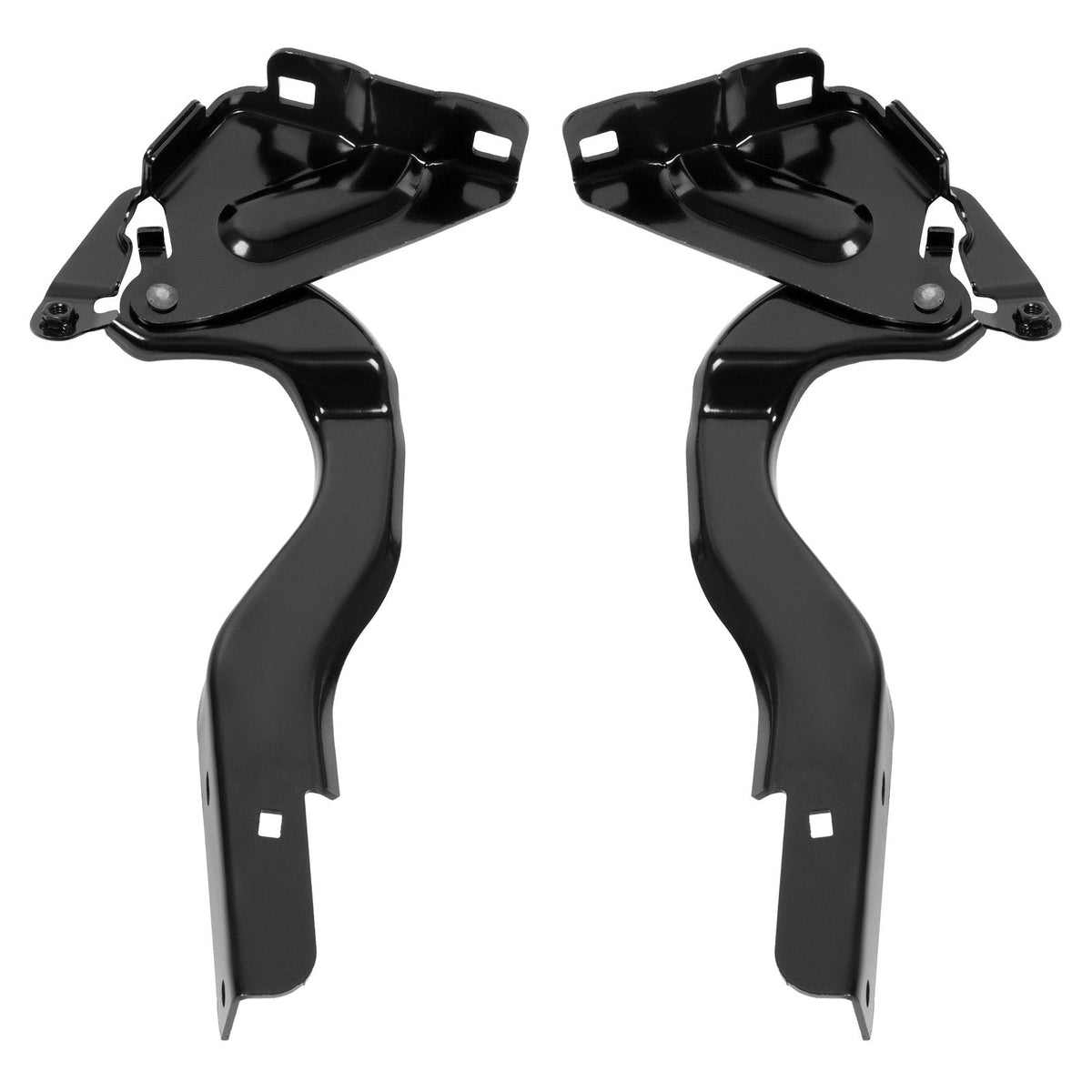 Hood Hinge Set For 2013-2019 Nissan Sentra Driver & Passenger Side LH RH Steel
