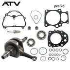 For Honda TRX420 TE FM Engine Rebuild Kit Crankshaft bearing 13000-HR5-CC0 14-23