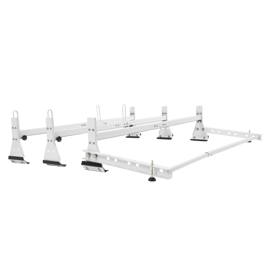 750 lbs Roof Ladder Rack W/Cargo Roller For Chevy Express Savana 2500/3500 96-23