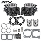 Cylinder Piston Gasket Top End Kit Fit For Yamaha Banshee 350 YFZ350 1987-2006