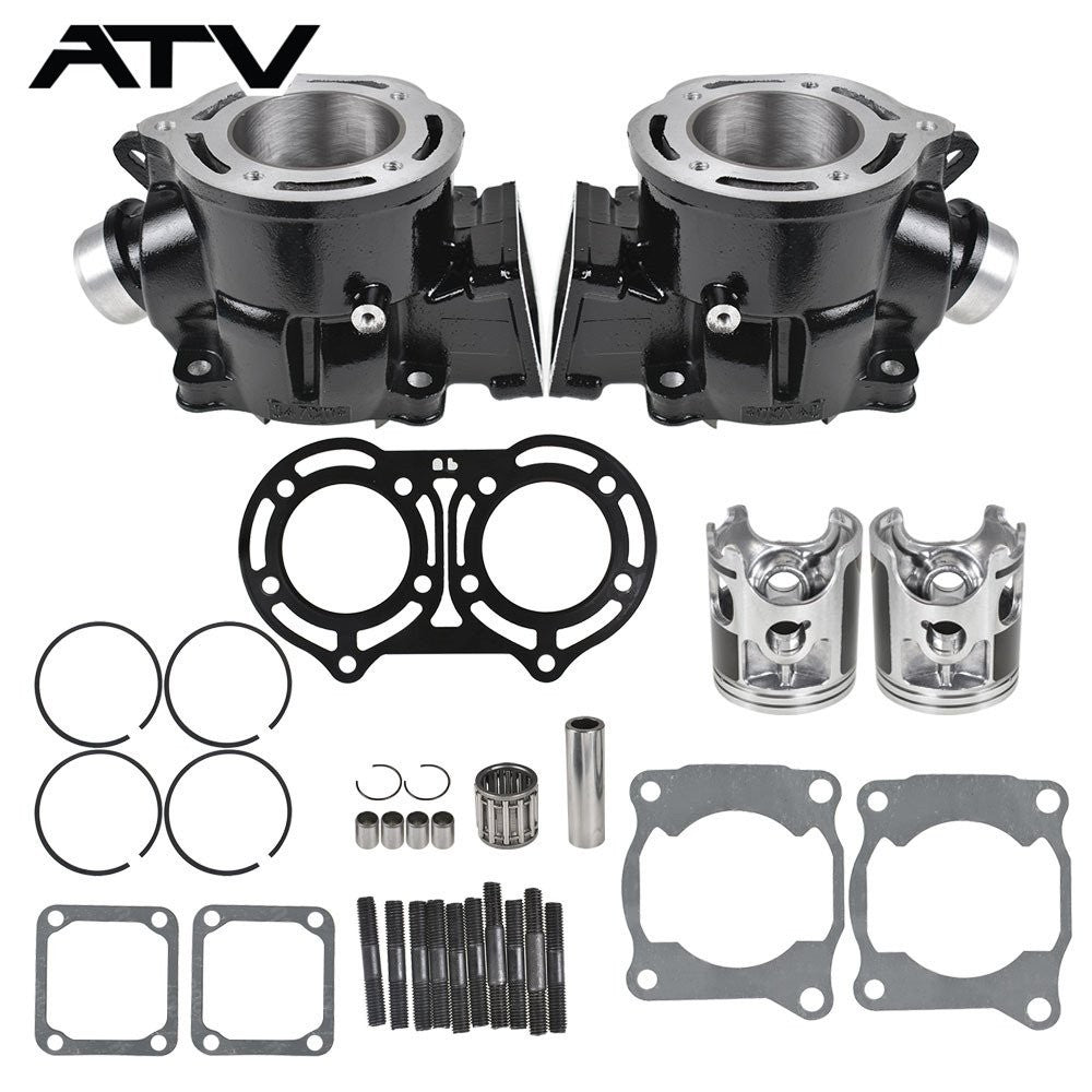 Cylinder Piston Gasket Top End Kit Fit For Yamaha Banshee 350 YFZ350 1987-2006