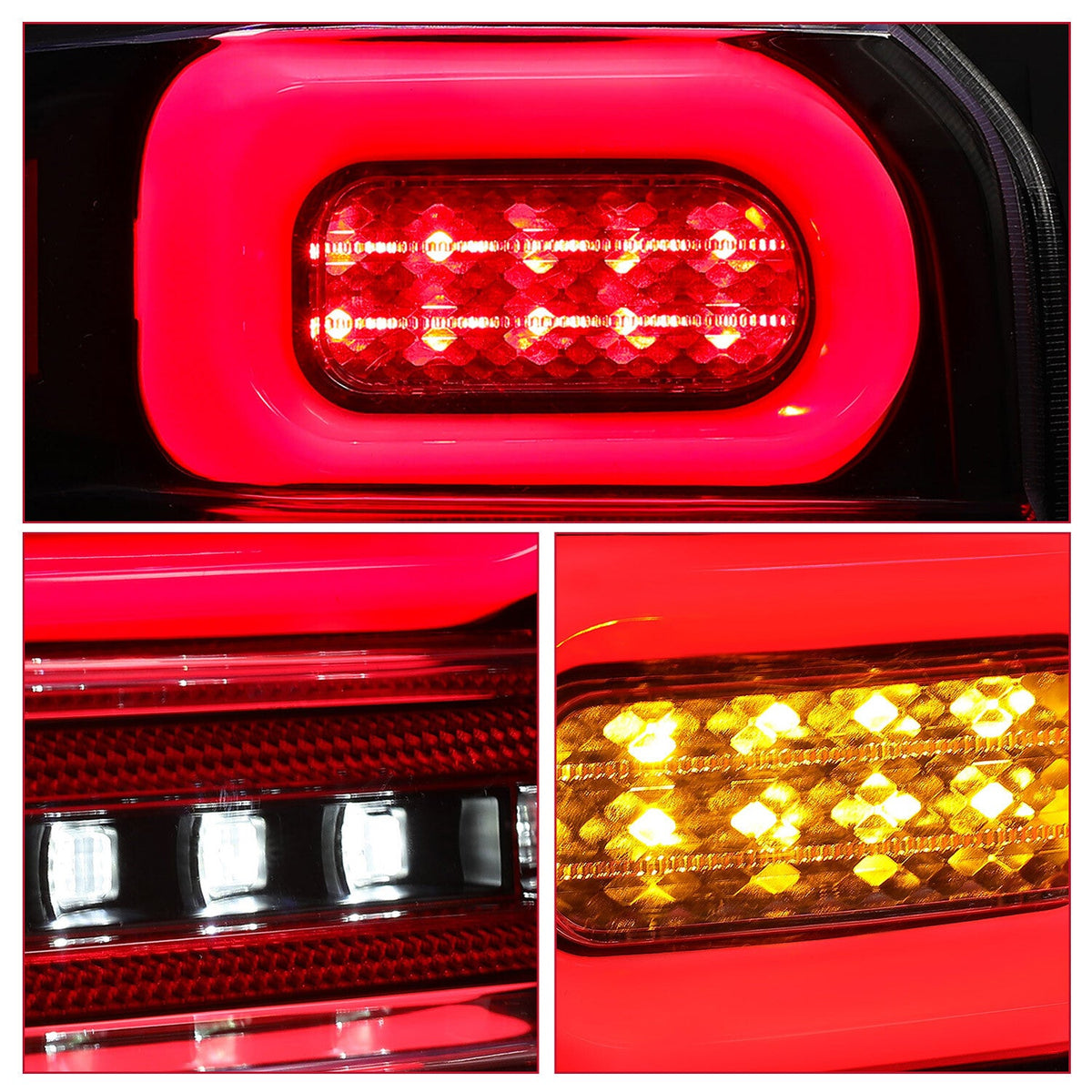 LED Tail Lights Rear Lamps Sequential Assembly For Toyota 4Runner 2010-2022 2023