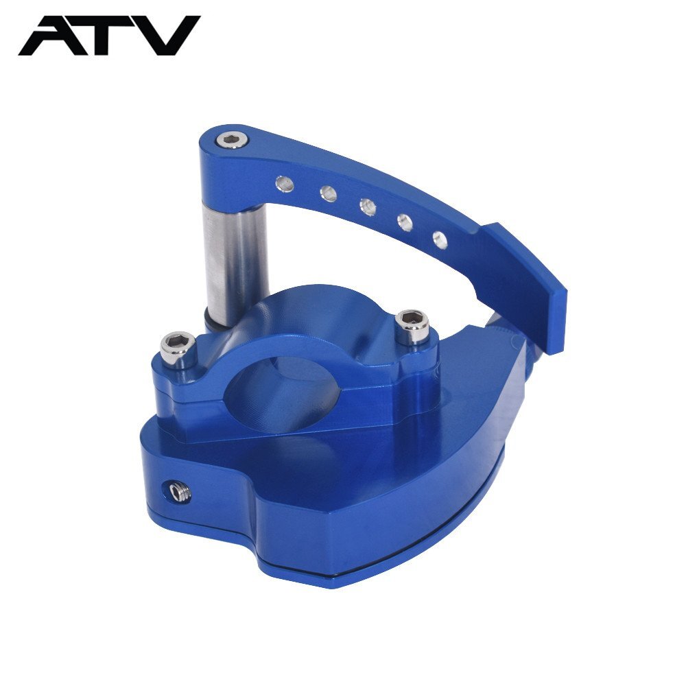 Generic Billet Thumb Throttle Assy For Yamaha YFZ450 YFZ450R Raptor YFM 700 Blue