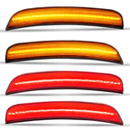 4 x Clear LED Front & Rear Side Marker Lights Lamp For Chrysler 300 2015-2023