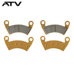 Front Left & Right Brake Calipers w/Pads For Polaris 1911283 1911284 1912255
