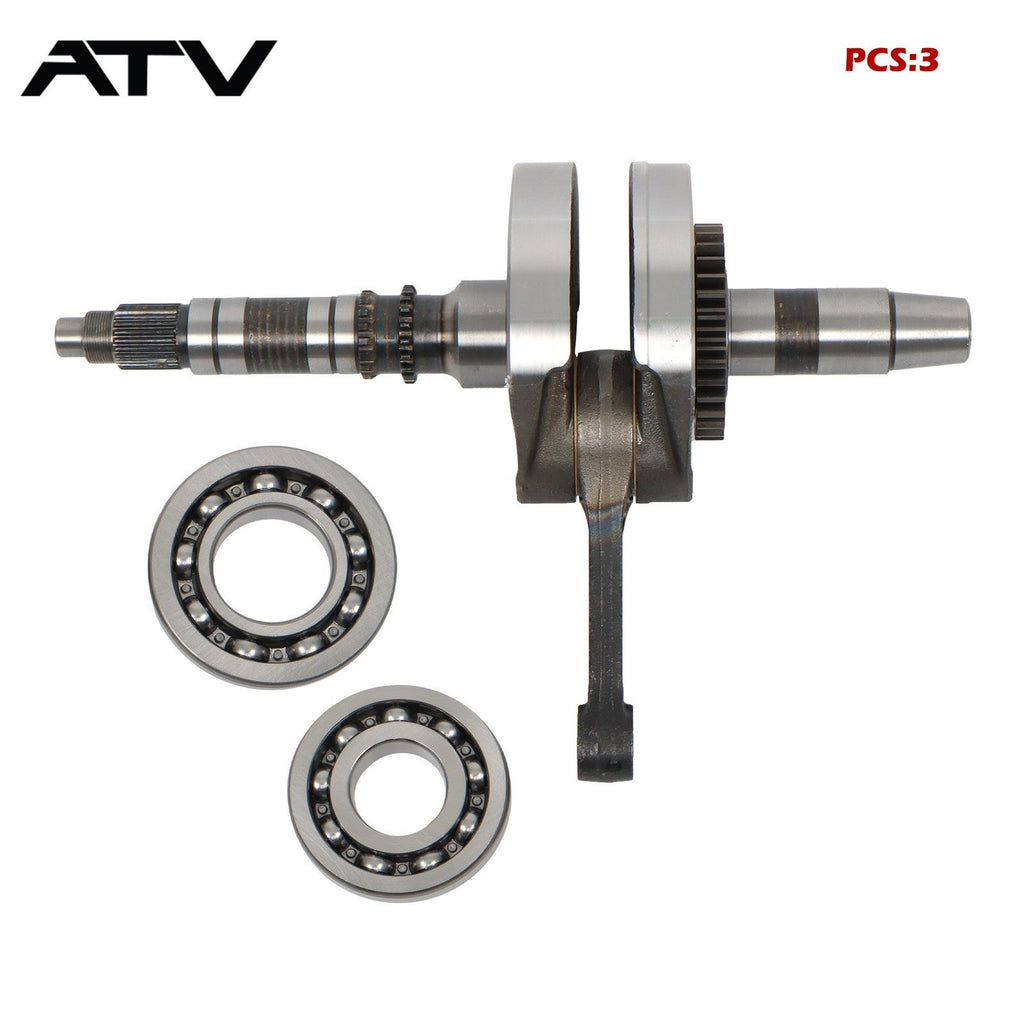 Crankshaft + Bearing For Honda Rancher TRX420 Foreman TRX500 TRX520 Pioneer 500