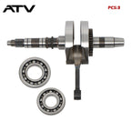 Crankshaft + Bearing For Honda Rancher TRX420 Foreman TRX500 TRX520 Pioneer 500