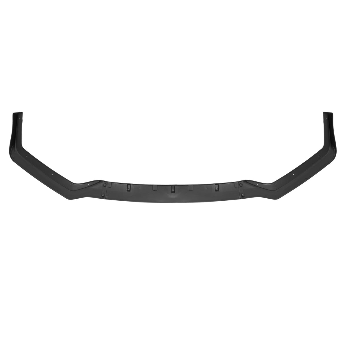 Fits Infiniti Q50 Sport 18-24 Gloss Black PP 3PC Front Bumper Lip Chin Splitter