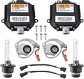 2 Set Xenon Ballast Igniter HID D2S Bulb Kit For 07-15 Infiniti G35 G37 Q40 Q50