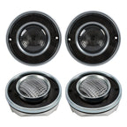 Tail Lights and Backup Lights Set For Chevrolet Corvette C3 1975-1979 Smoked